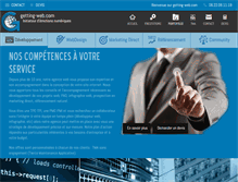 Tablet Screenshot of getting-web.com